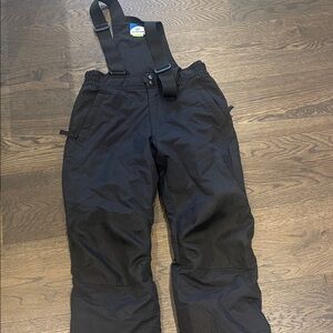 Salomon Black Snow Pants with Suspenders